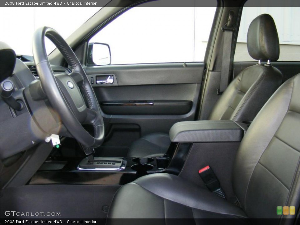 Charcoal Interior Photo for the 2008 Ford Escape Limited 4WD #40873654