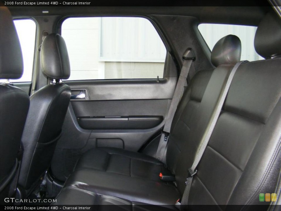 Charcoal Interior Photo for the 2008 Ford Escape Limited 4WD #40873714