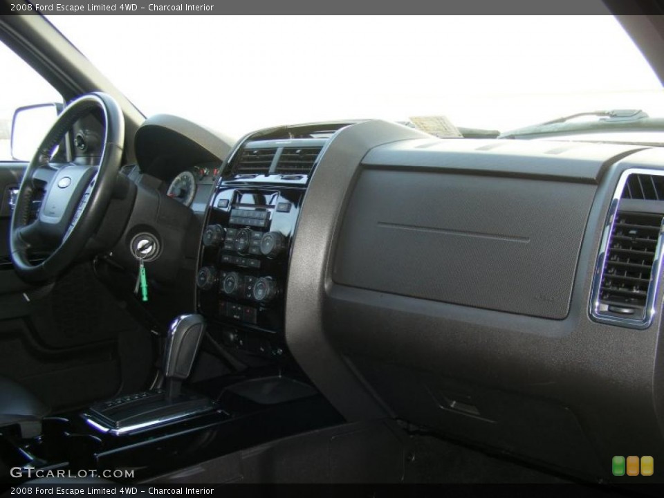 Charcoal Interior Dashboard for the 2008 Ford Escape Limited 4WD #40873758