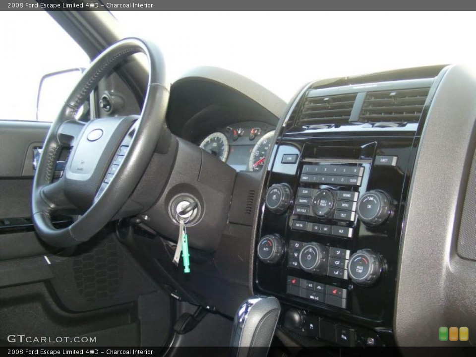 Charcoal Interior Controls for the 2008 Ford Escape Limited 4WD #40873774
