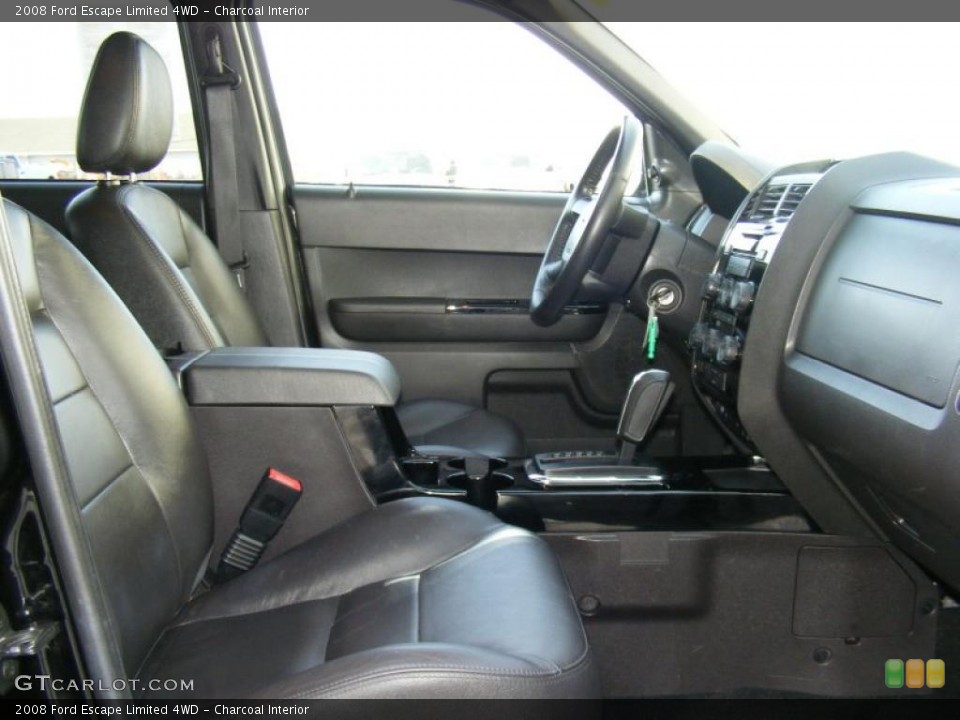 Charcoal Interior Photo for the 2008 Ford Escape Limited 4WD #40873790