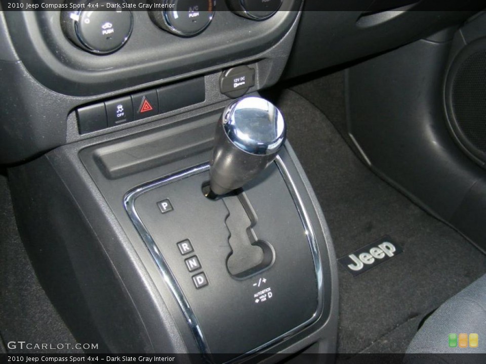 Dark Slate Gray Interior Transmission for the 2010 Jeep Compass Sport 4x4 #40874606