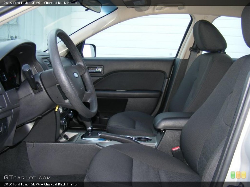 Charcoal Black Interior Photo for the 2010 Ford Fusion SE V6 #40876046