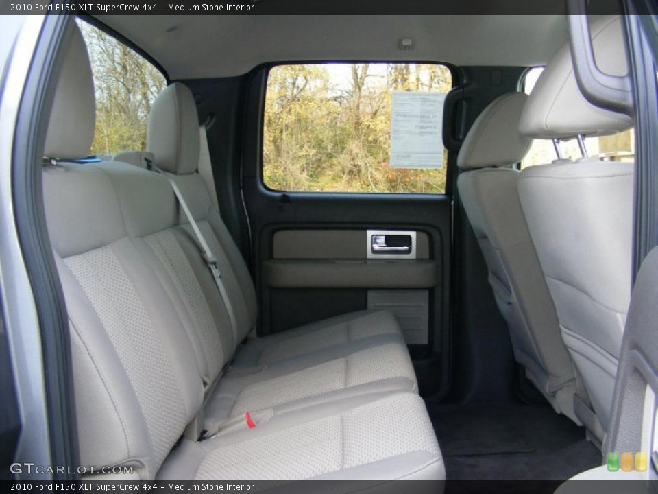 Medium Stone Interior Photo for the 2010 Ford F150 XLT SuperCrew 4x4 #40876654