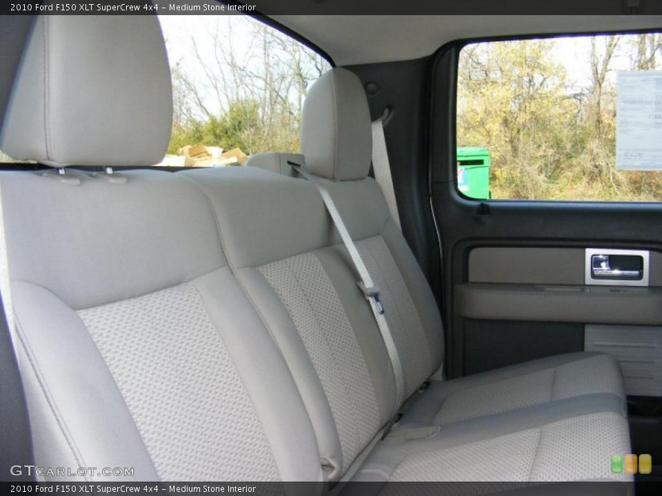 Medium Stone Interior Photo for the 2010 Ford F150 XLT SuperCrew 4x4 #40876670