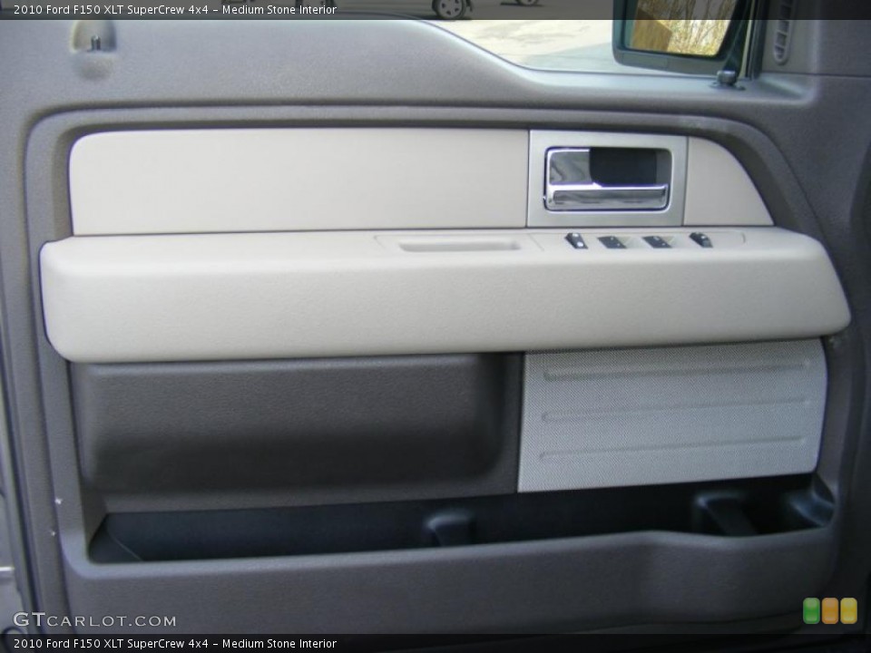 Medium Stone Interior Door Panel for the 2010 Ford F150 XLT SuperCrew 4x4 #40876694