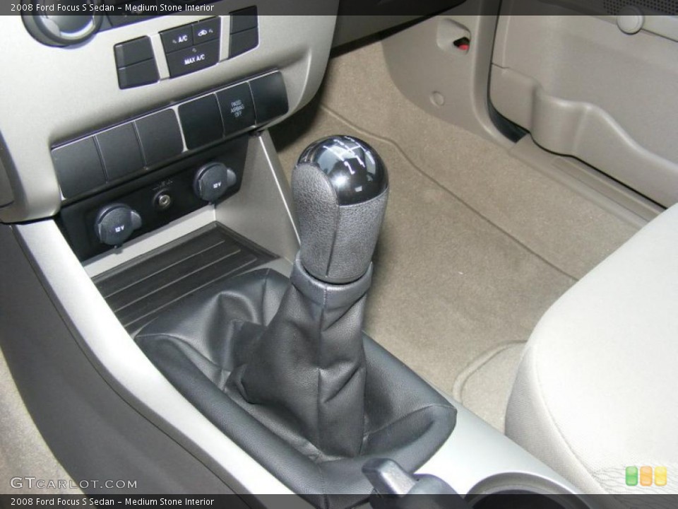 Medium Stone Interior Transmission for the 2008 Ford Focus S Sedan #40877730