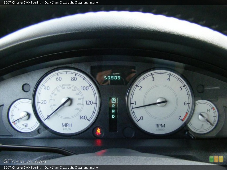 Dark Slate Gray/Light Graystone Interior Gauges for the 2007 Chrysler 300 Touring #40877930