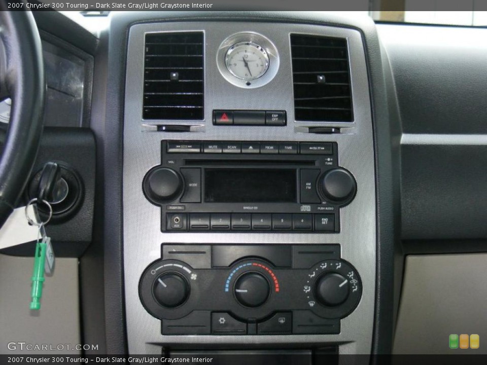 Dark Slate Gray/Light Graystone Interior Controls for the 2007 Chrysler 300 Touring #40877970