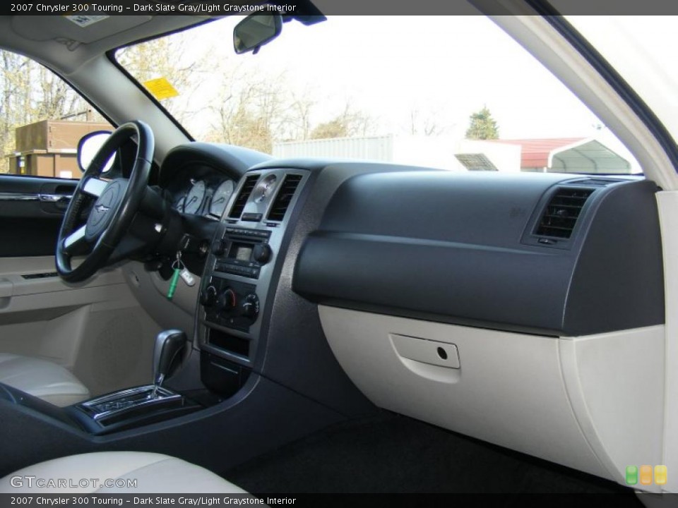Dark Slate Gray/Light Graystone Interior Dashboard for the 2007 Chrysler 300 Touring #40878030