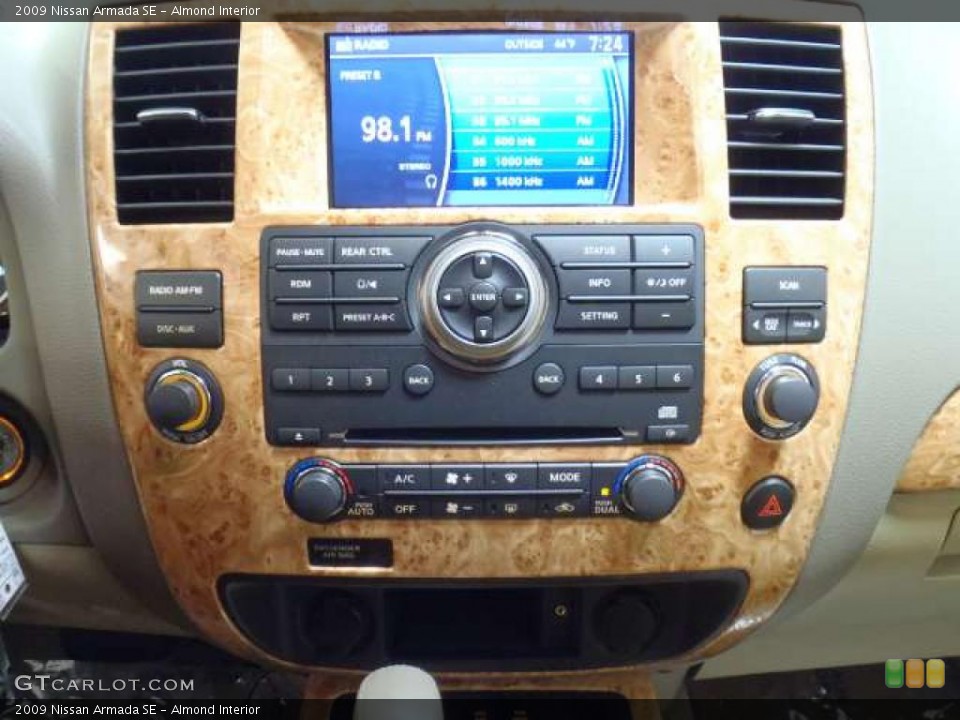 Almond Interior Controls for the 2009 Nissan Armada SE #40880501