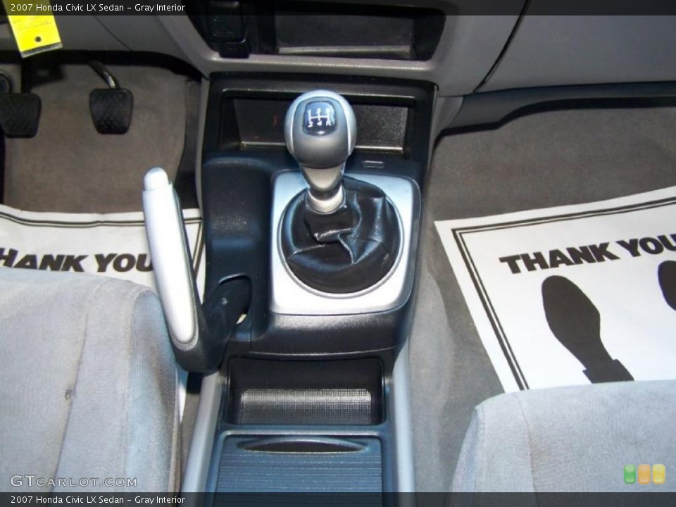 Gray Interior Transmission for the 2007 Honda Civic LX Sedan #40882633