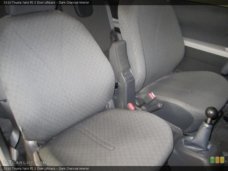 Dark Charcoal Interior Photo for the 2010 Toyota Yaris RS 3 Door Liftback #40884521