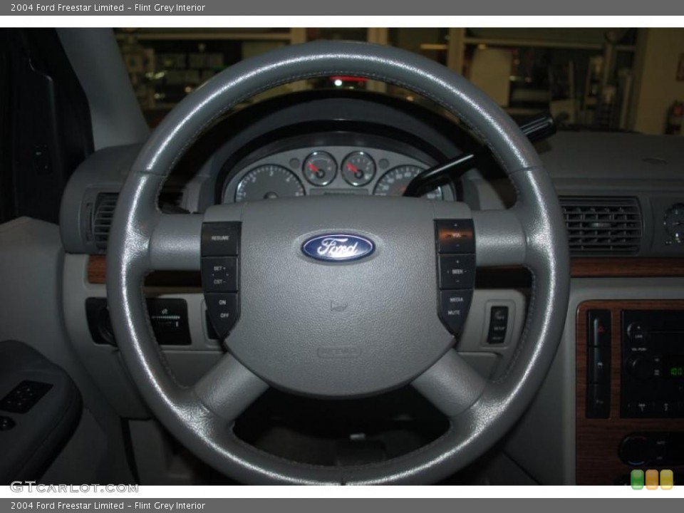 Flint Grey Interior Steering Wheel for the 2004 Ford Freestar Limited #40887729