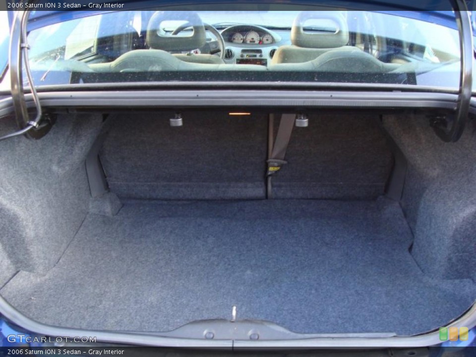Gray Interior Trunk for the 2006 Saturn ION 3 Sedan #40889137