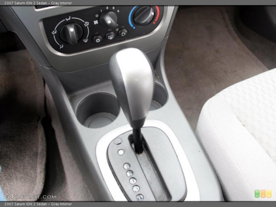 Gray Interior Transmission for the 2007 Saturn ION 2 Sedan #40889545
