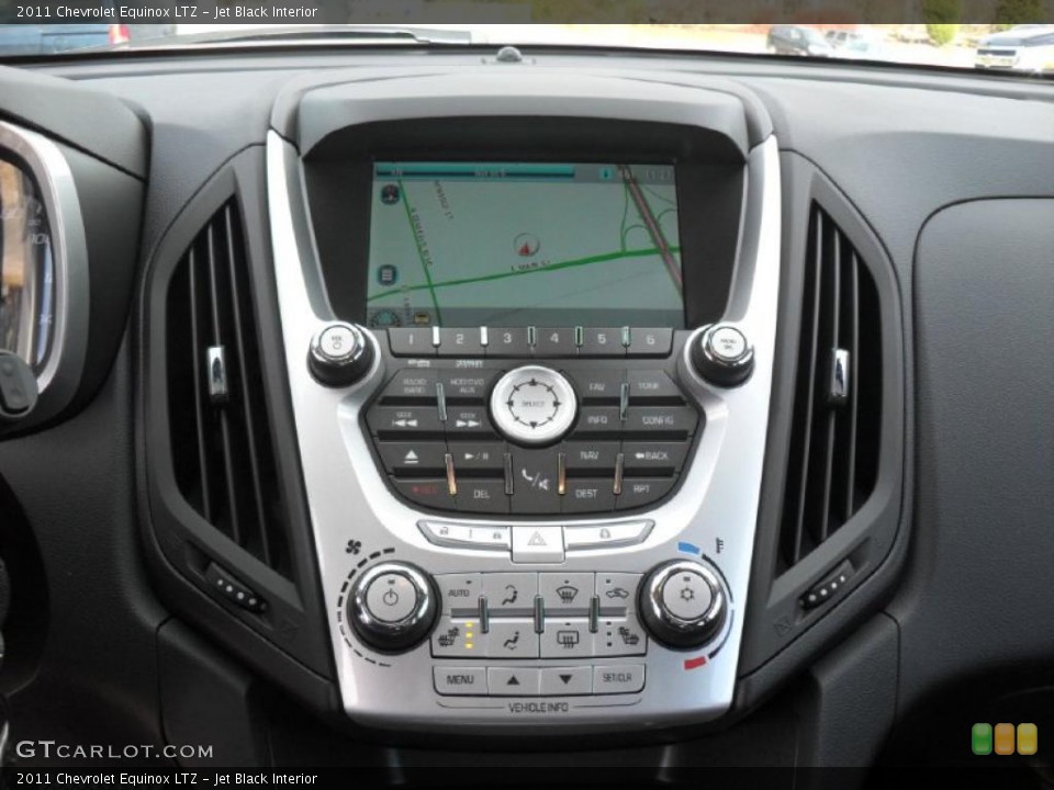 Jet Black Interior Navigation for the 2011 Chevrolet Equinox LTZ #40889869