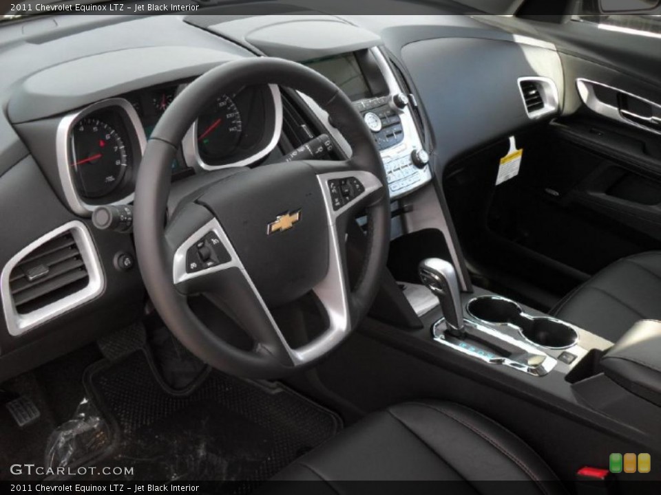 Jet Black Interior Prime Interior for the 2011 Chevrolet Equinox LTZ #40890169