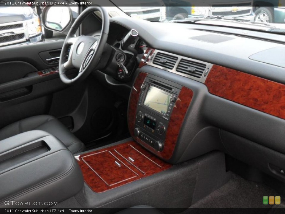 Ebony Interior Dashboard for the 2011 Chevrolet Suburban LTZ 4x4 #40890477