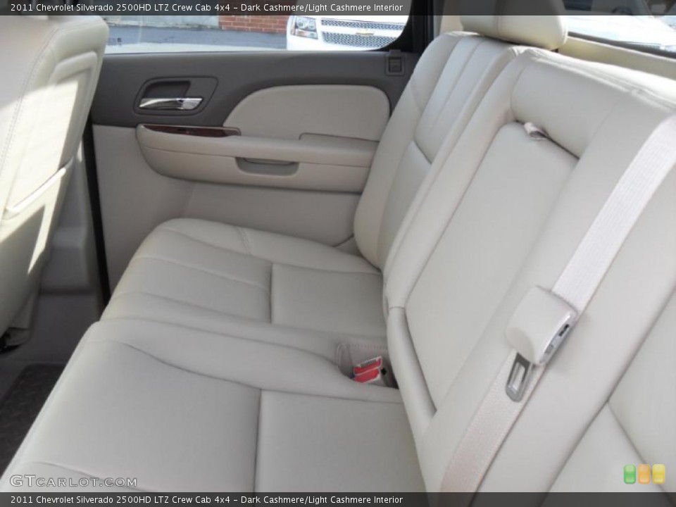 Dark Cashmere/Light Cashmere Interior Photo for the 2011 Chevrolet Silverado 2500HD LTZ Crew Cab 4x4 #40891934