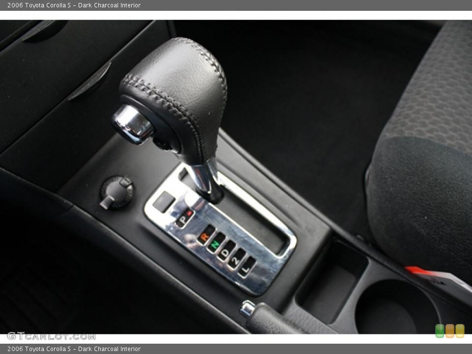 Dark Charcoal Interior Transmission for the 2006 Toyota Corolla S #40894197
