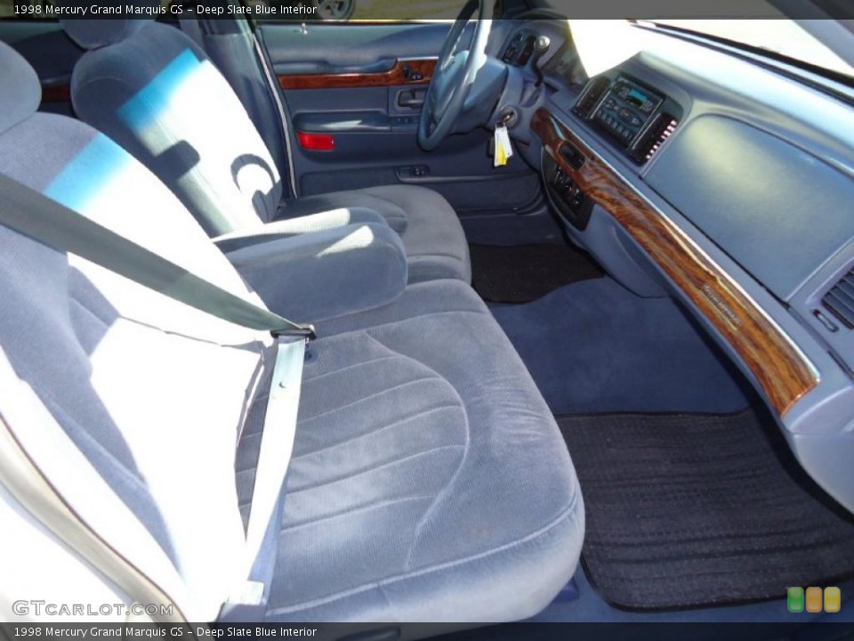 Deep Slate Blue Interior Photo for the 1998 Mercury Grand Marquis GS #40895881