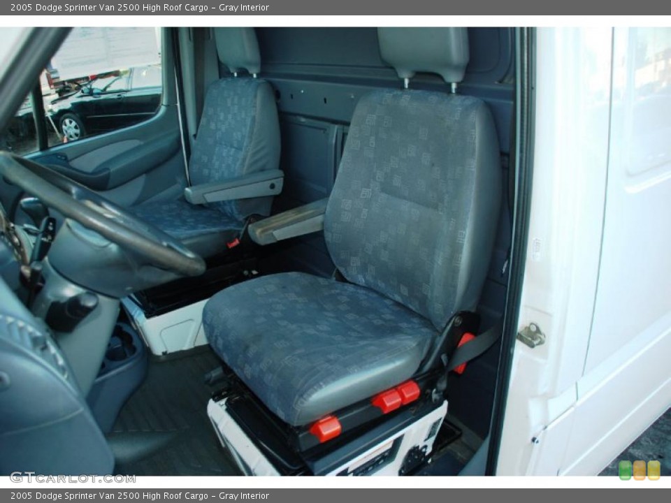 Gray Interior Photo for the 2005 Dodge Sprinter Van 2500 High Roof Cargo #40896177