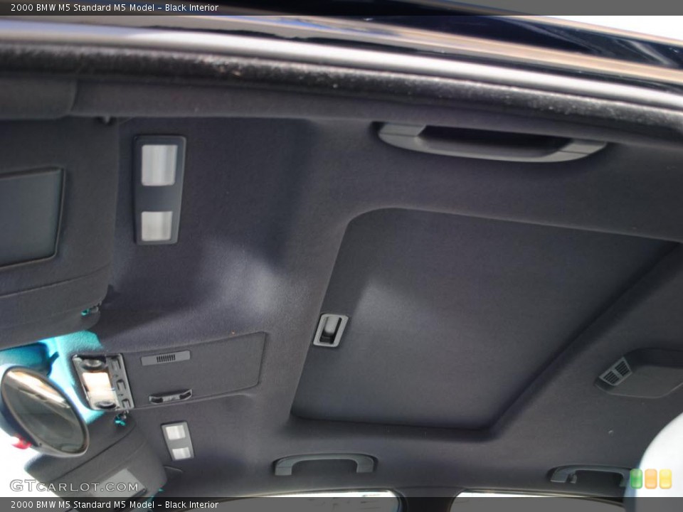 Black Interior Sunroof for the 2000 BMW M5  #40897381
