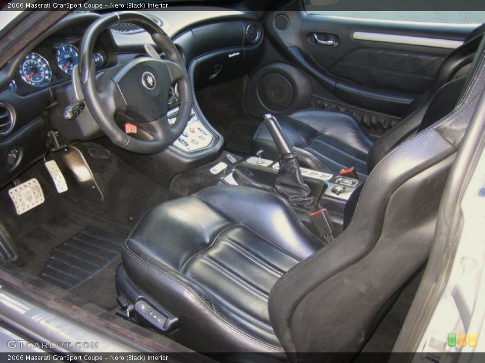 Nero (Black) Interior Photo for the 2006 Maserati GranSport Coupe #40901729