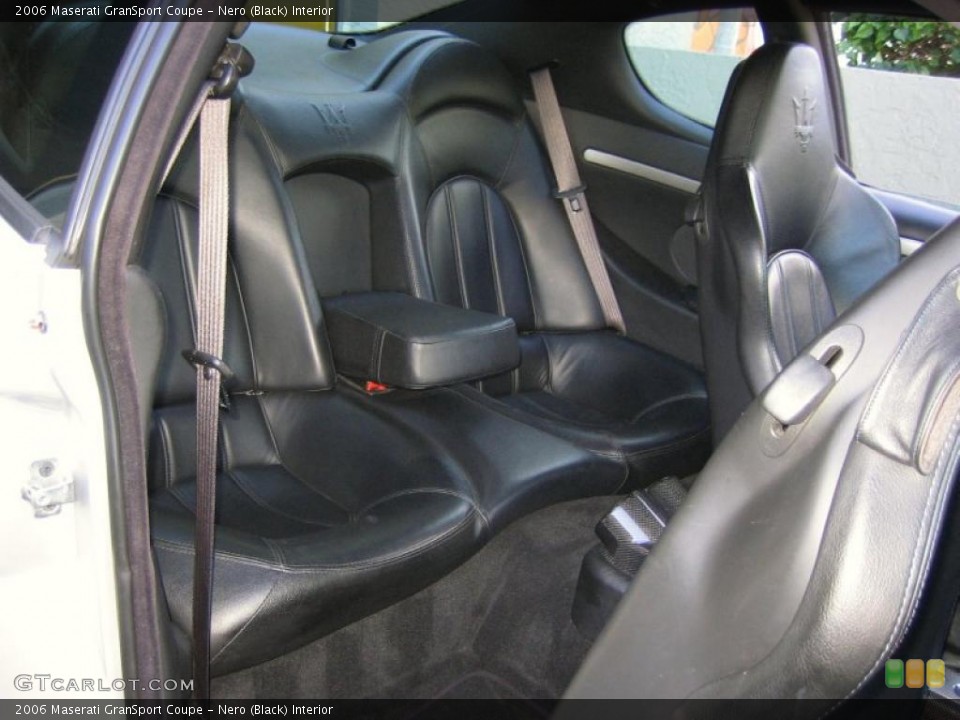 Nero (Black) Interior Photo for the 2006 Maserati GranSport Coupe #40901773