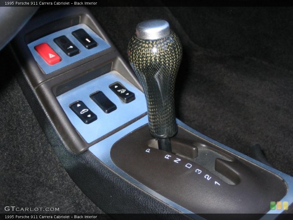 Black Interior Transmission for the 1995 Porsche 911 Carrera Cabriolet #40902969
