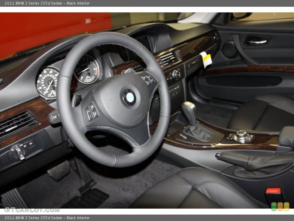 Black Interior Photo for the 2011 BMW 3 Series 335d Sedan #40903597