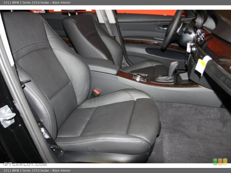 Black Interior Photo for the 2011 BMW 3 Series 335d Sedan #40903705