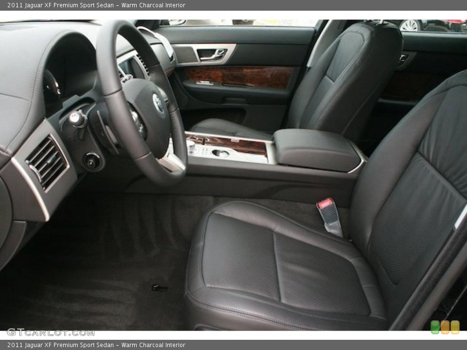 Warm Charcoal Interior Photo for the 2011 Jaguar XF Premium Sport Sedan #40904417