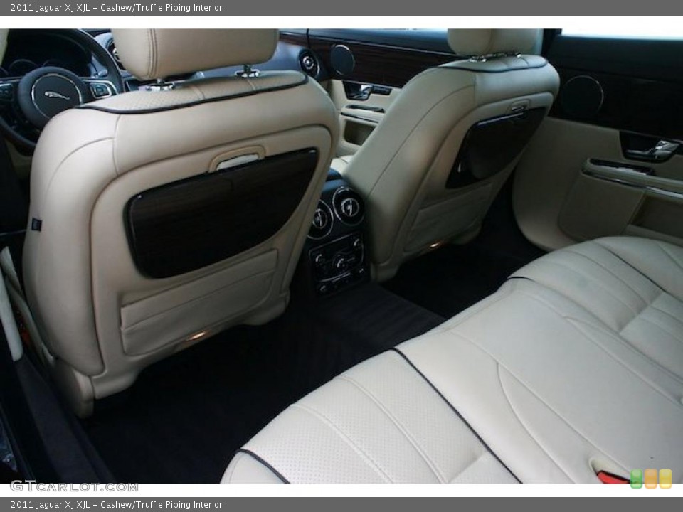 Cashew/Truffle Piping 2011 Jaguar XJ Interiors