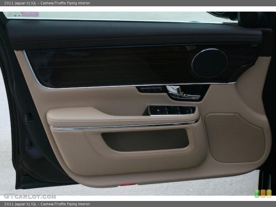Cashew/Truffle Piping Interior Door Panel for the 2011 Jaguar XJ XJL #40905261