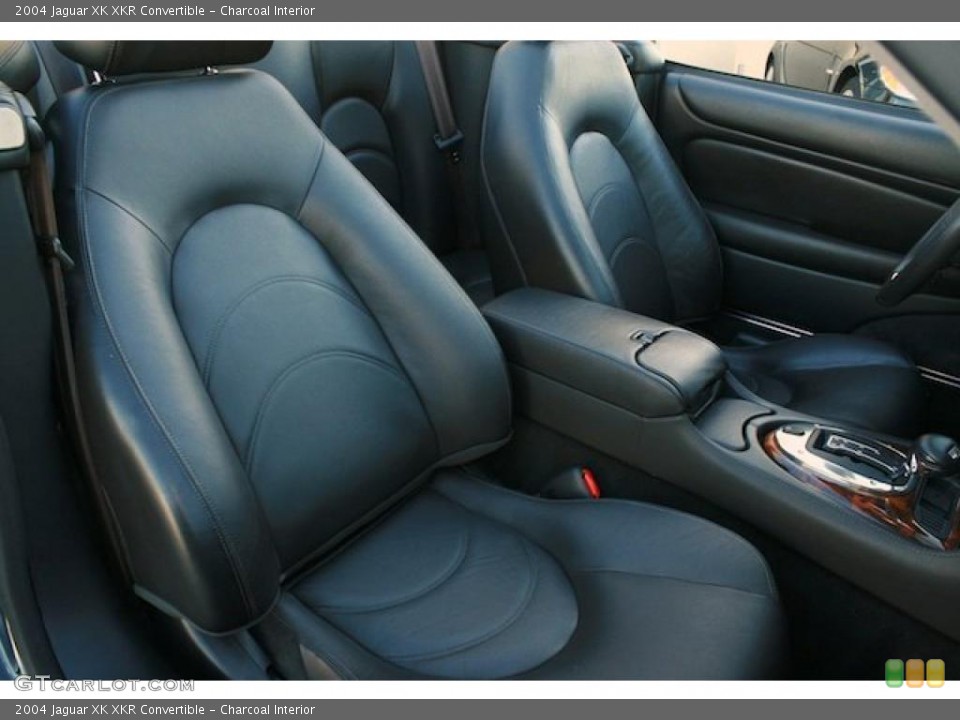 Charcoal 2004 Jaguar XK Interiors