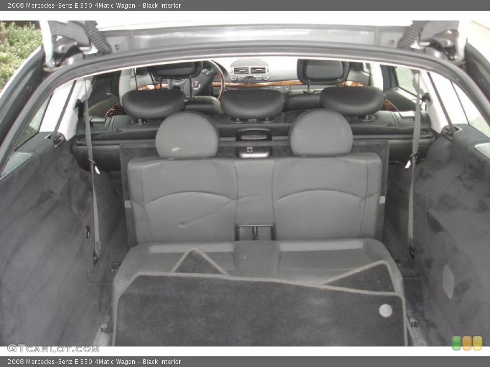 Black Interior Trunk for the 2008 Mercedes-Benz E 350 4Matic Wagon #40907621
