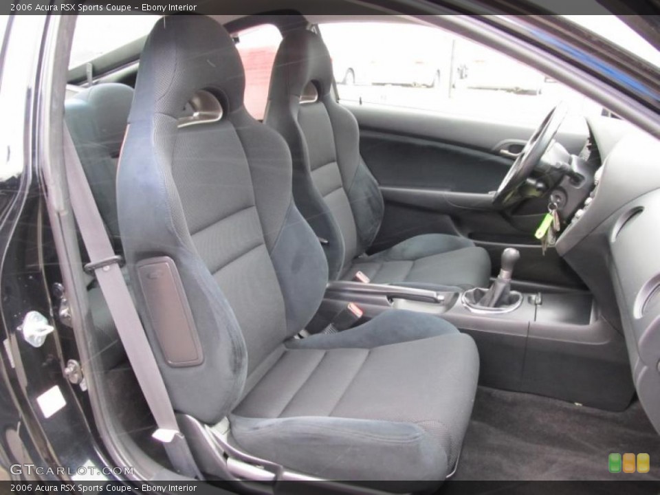 Ebony Interior Photo for the 2006 Acura RSX Sports Coupe #40907869