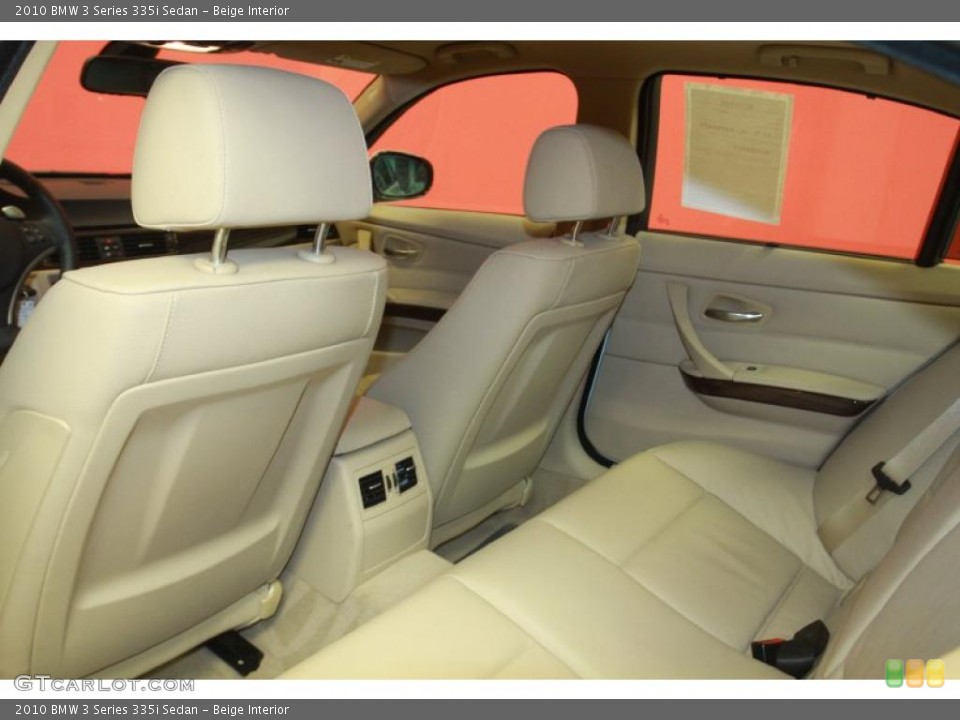 Beige Interior Photo for the 2010 BMW 3 Series 335i Sedan #40911181