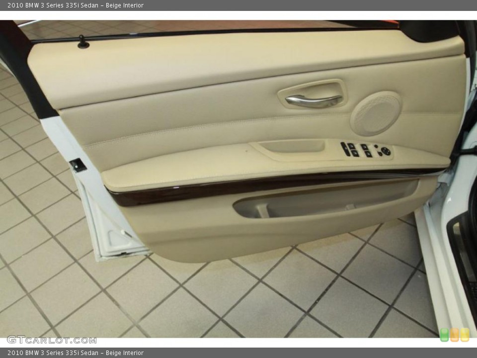 Beige Interior Door Panel for the 2010 BMW 3 Series 335i Sedan #40911313