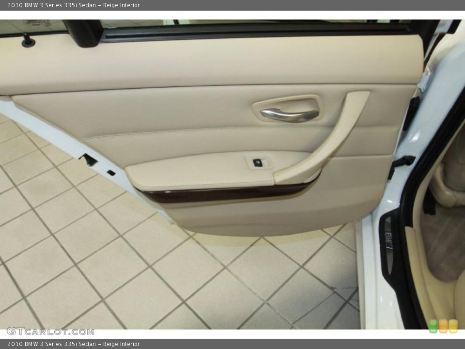 Beige Interior Door Panel for the 2010 BMW 3 Series 335i Sedan #40911329