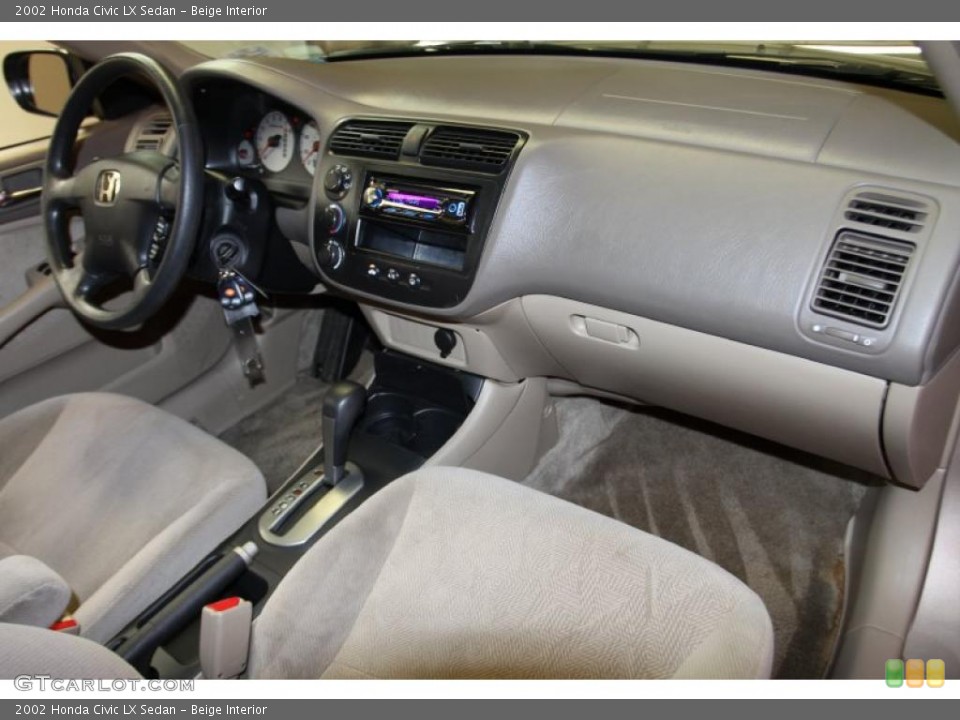 Beige Interior Photo for the 2002 Honda Civic LX Sedan #40912009