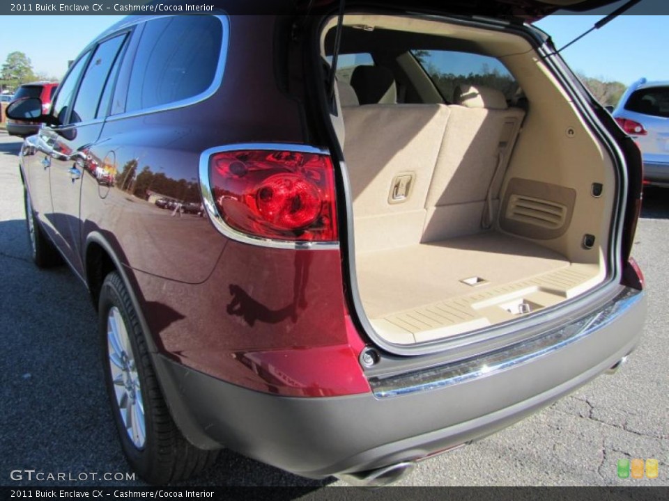 Cashmere/Cocoa Interior Trunk for the 2011 Buick Enclave CX #40912697