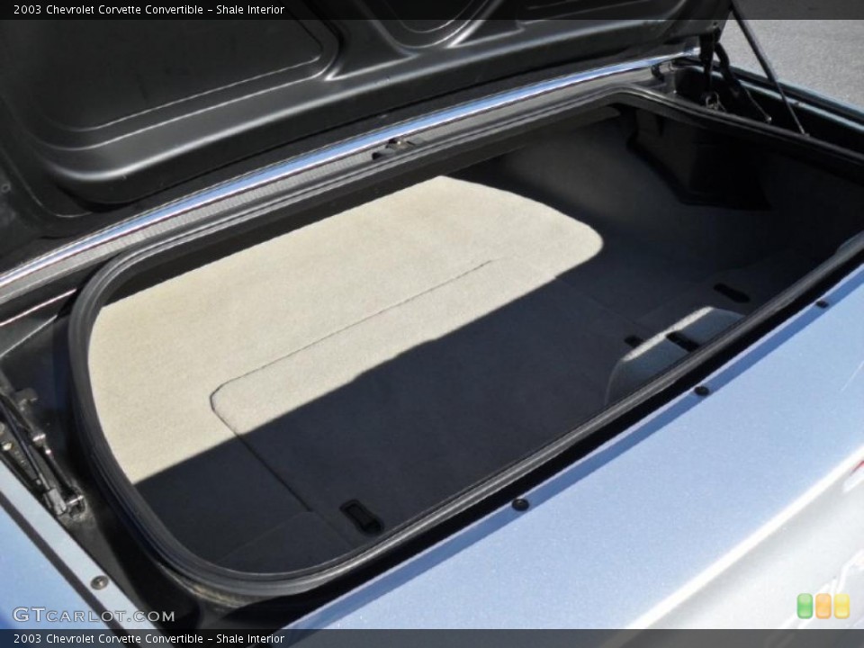 Shale Interior Trunk for the 2003 Chevrolet Corvette Convertible #40914097