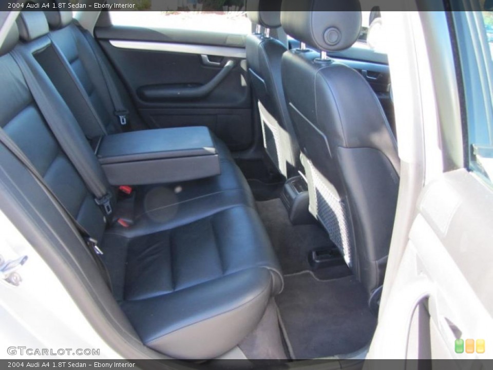 Ebony Interior Photo for the 2004 Audi A4 1.8T Sedan #40914841