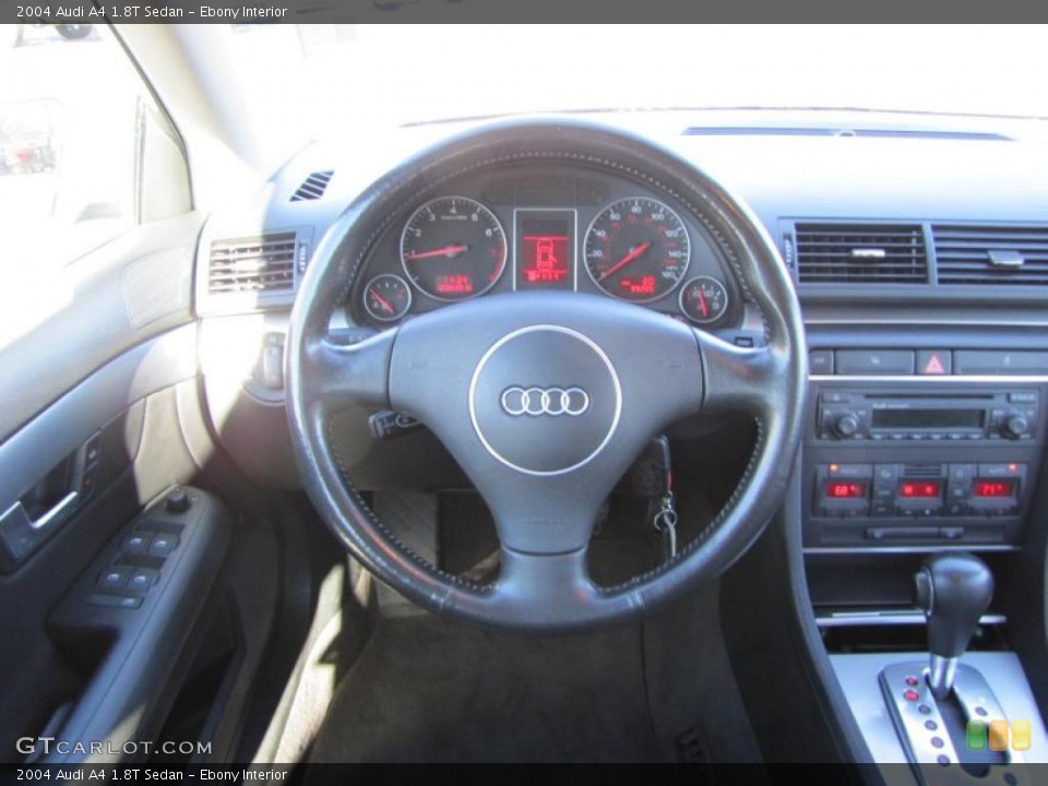 Ebony Interior Dashboard for the 2004 Audi A4 1.8T Sedan #40914917