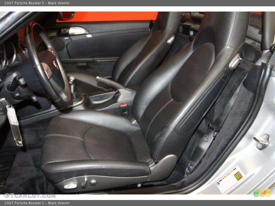 Black Interior Photo for the 2007 Porsche Boxster S #40915029