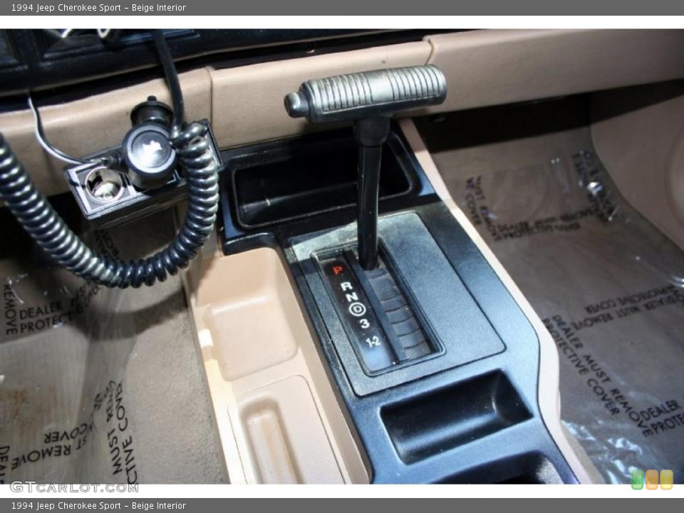 Beige Interior Transmission for the 1994 Jeep Cherokee Sport #40916325