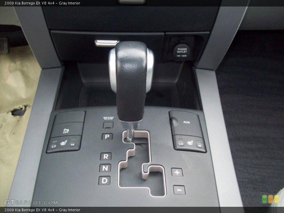 Gray Interior Transmission for the 2009 Kia Borrego EX V8 4x4 #40917625